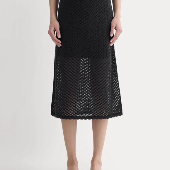 EVERLANE THE LACE KNIT SKIRT - Picture 2 of 2